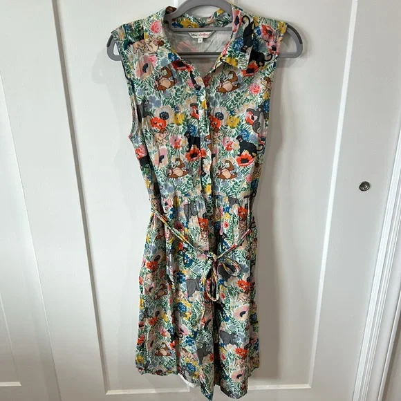 Disney x Cath Kidston sleeveless shirt dress - Picture 2 of 3